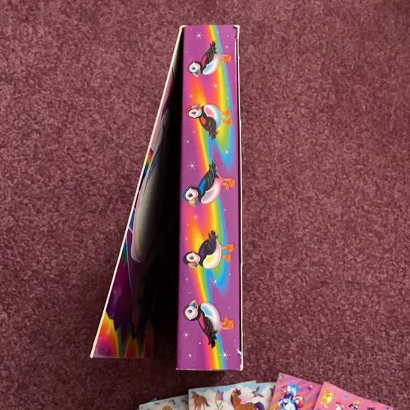 Lisa Frank | Accessories | Lisa Frank Roary Polar Bear Puffins Sticker ...